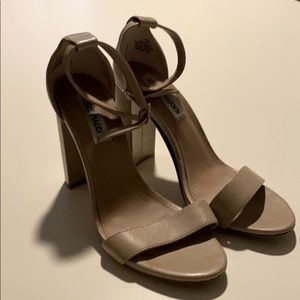Steve Madden Beige Heels Size 7 Worn Once